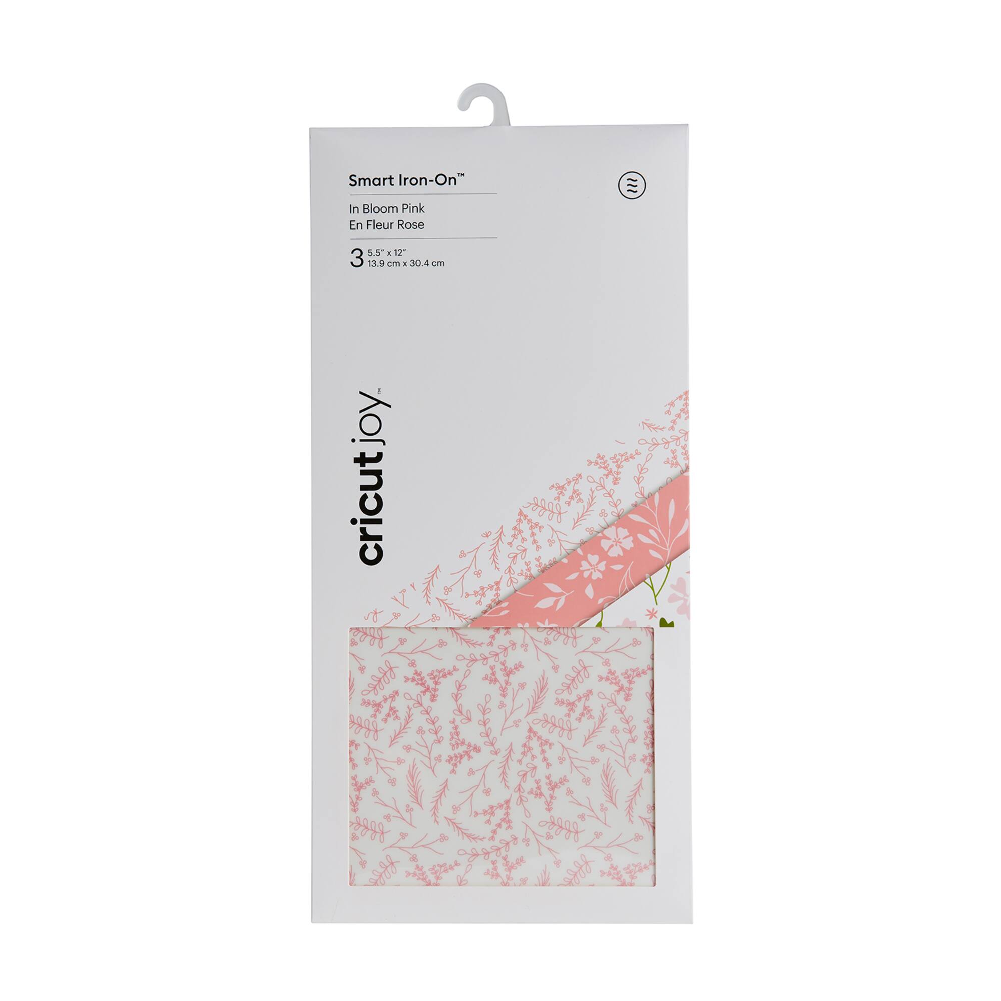 Cricut Joy™ Smart Iron-On™ In Bloom Pink Patterned Sampler